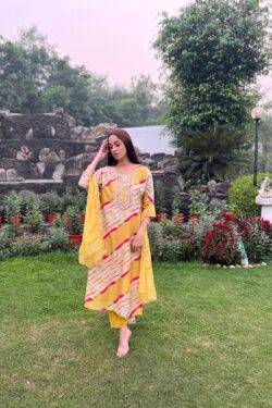 Silk Embroidered Suit Set