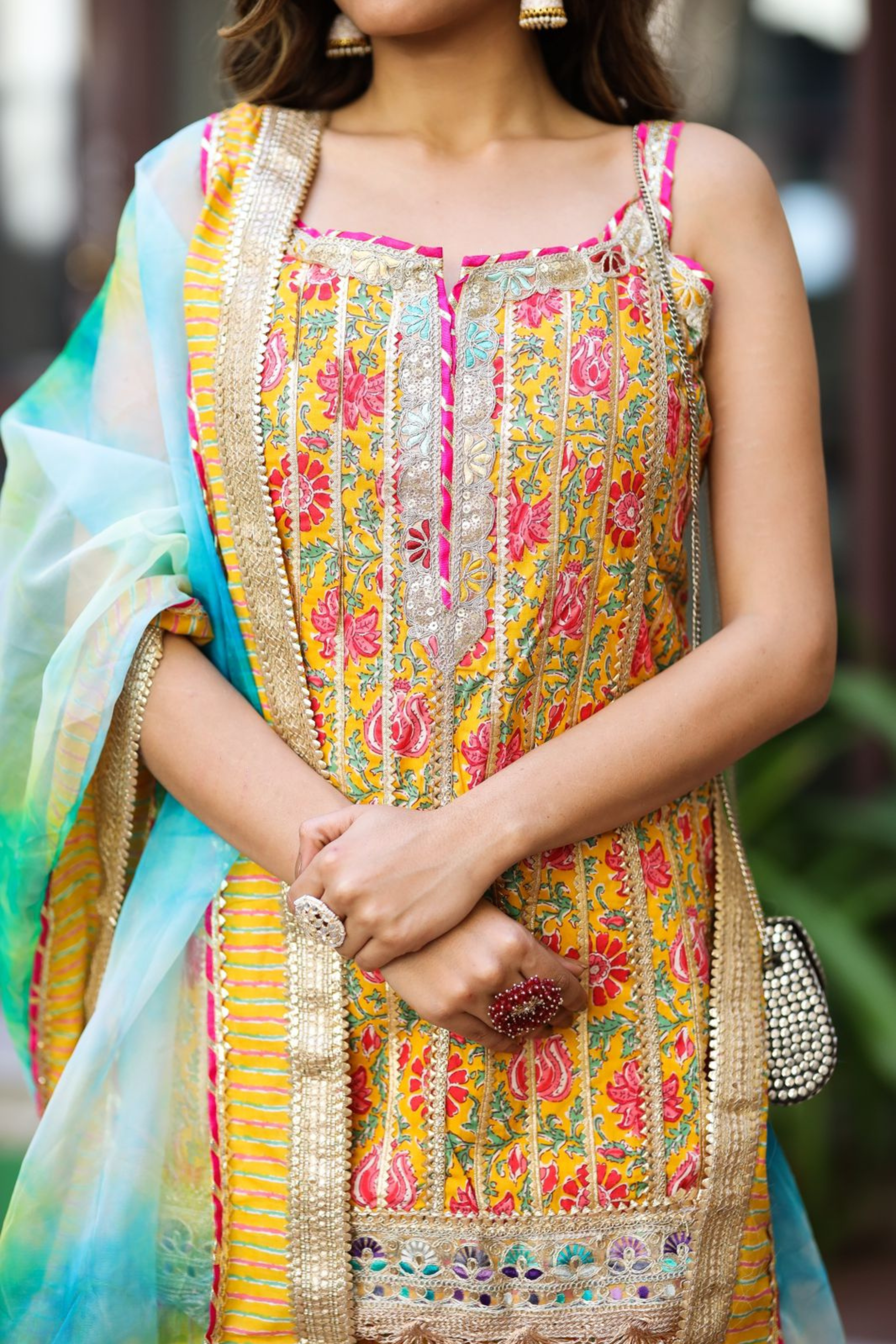 Heavy Sharara Suit Set