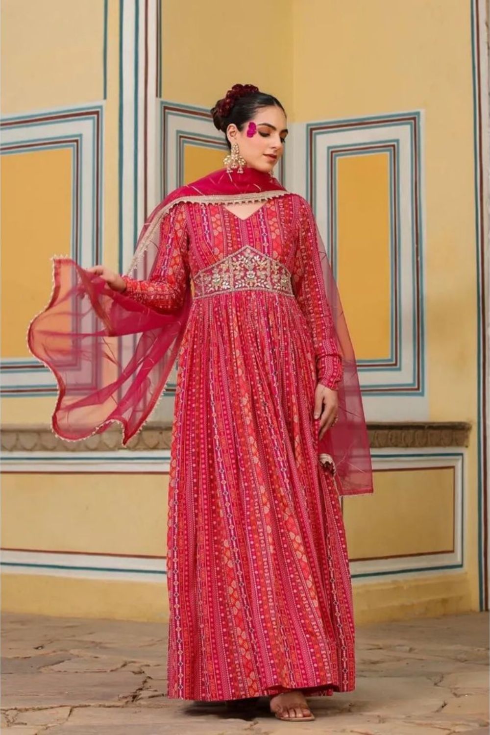 Premium Luxury Heavy Gown Dress With Heavy Organza Dupatta