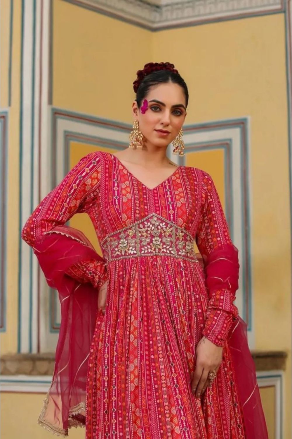 Premium Luxury Heavy Gown Dress With Heavy Organza Dupatta