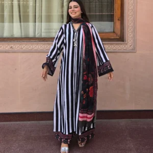 Pure crape premium designer suit