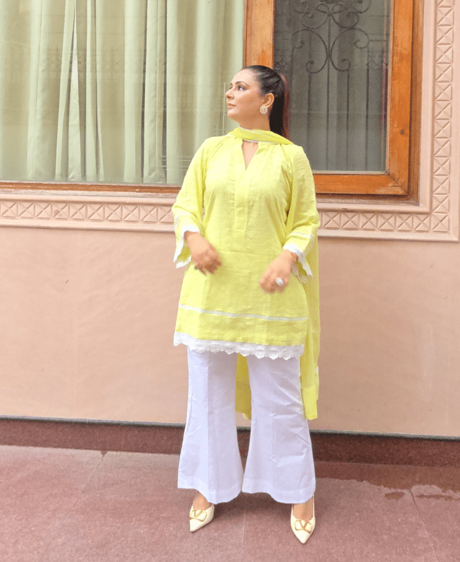Ireshh Noor Hakoba Suit Set – Pure Cotton Hakoba with Mulmul Lining & Chiffon Dupatta - Image 7