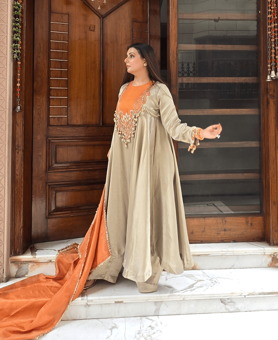 Premium Designer Adaa Anarkali | Handwork & Embroidery - Image 5