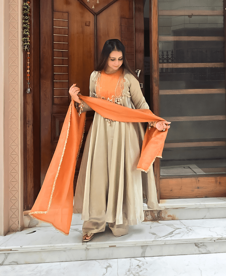 Premium Designer Adaa Anarkali | Handwork & Embroidery - Image 6