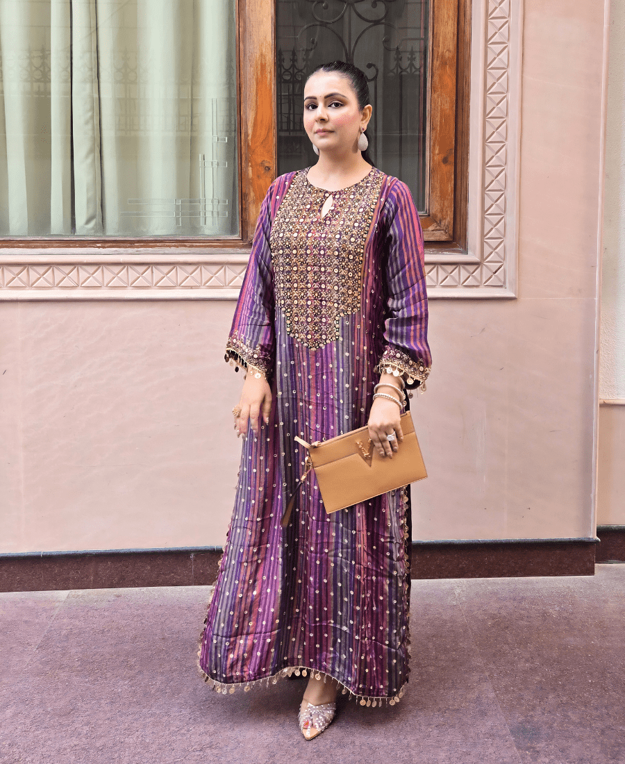 Noor Mirrorwork kurta Set - Image 3