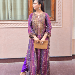 Noor Mirrorwork kurta Set