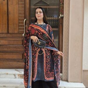 Designer Kashmiri Choga Phiran Set