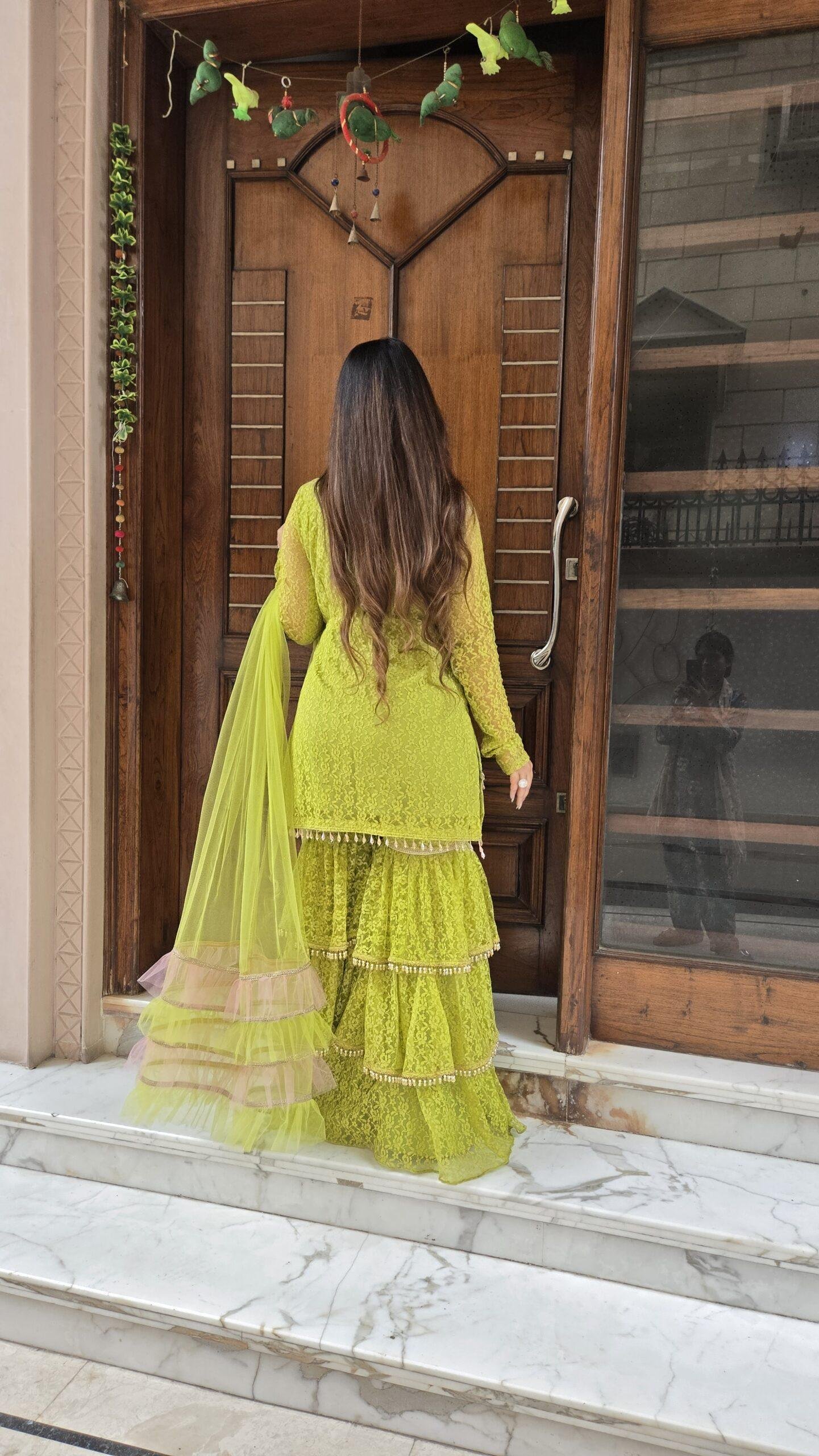 Noor-e-Utsav Sharara Set - Image 2