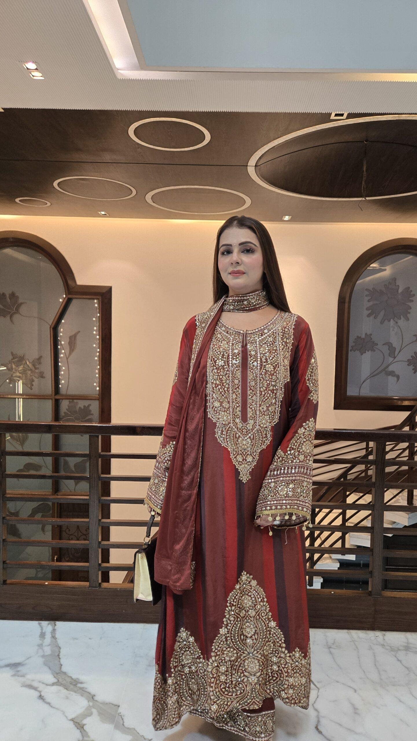 Noor-e-Mehfil Premium Festive Suit Set - Image 2