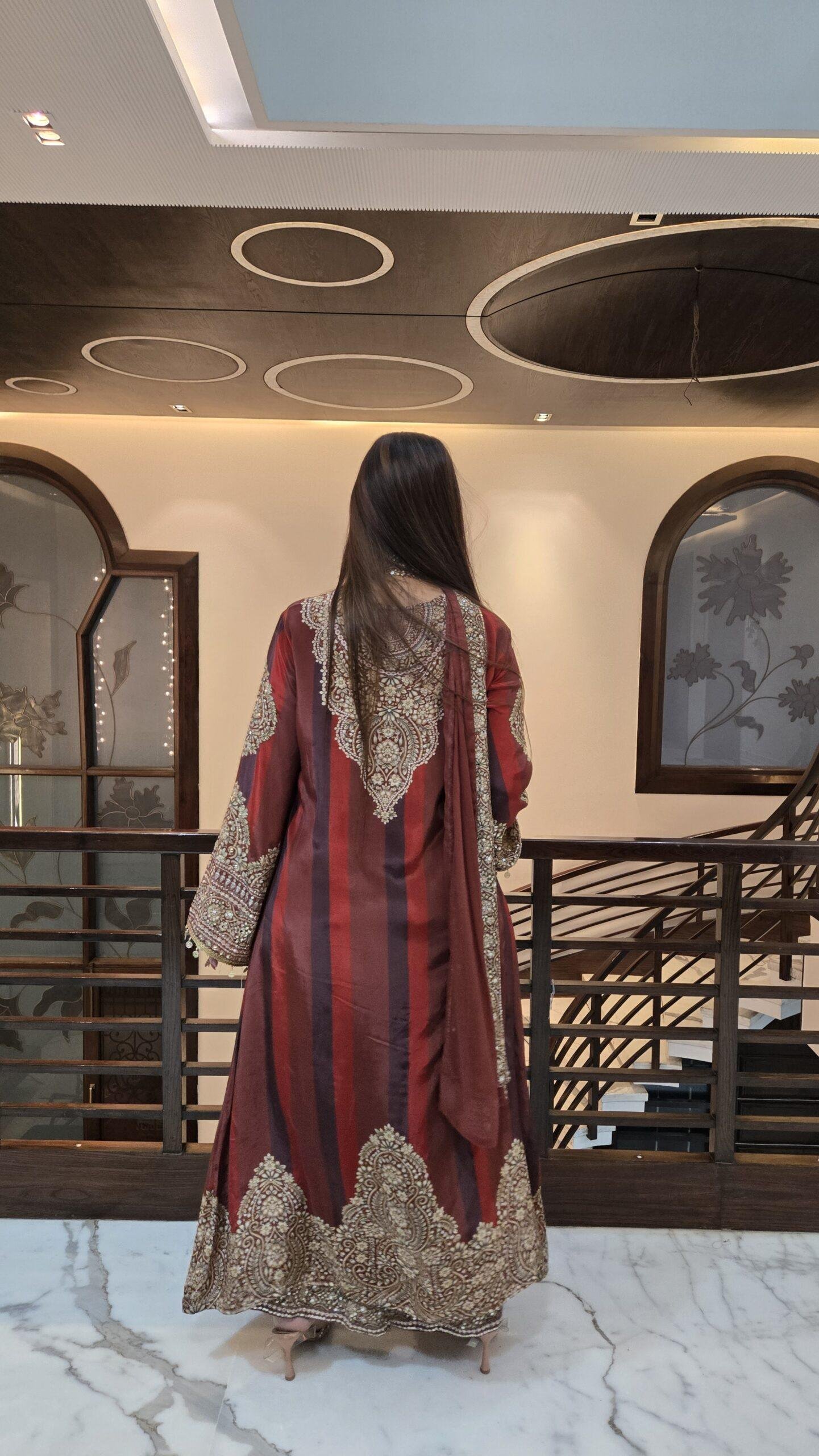 Noor-e-Mehfil Premium Festive Suit Set - Image 3